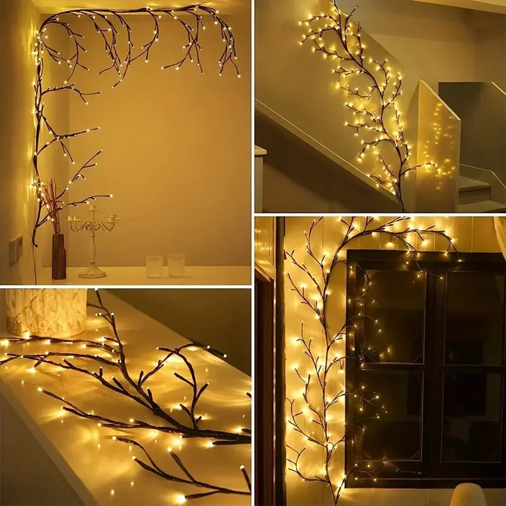Glowing Christmas Branch