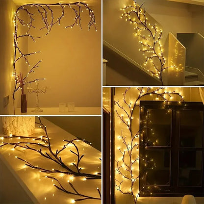 Glowing Christmas Branch